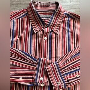 Martin Gordon Striped Multicolor Men's Shirt XL